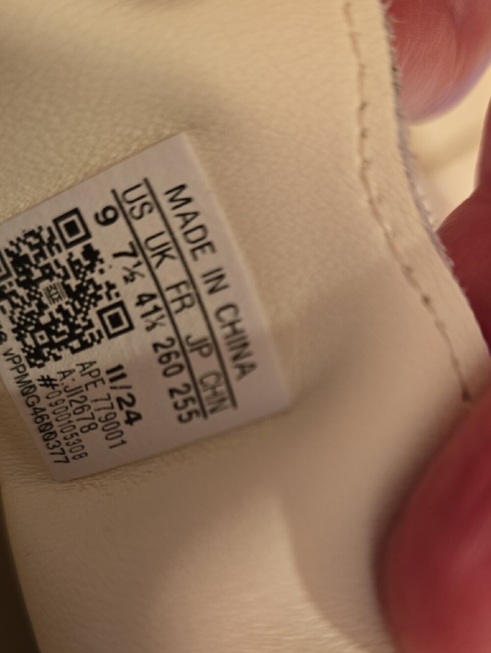 adidas Women's Retro Sneakers in Cream and Light Blue - Picture 3 of 9